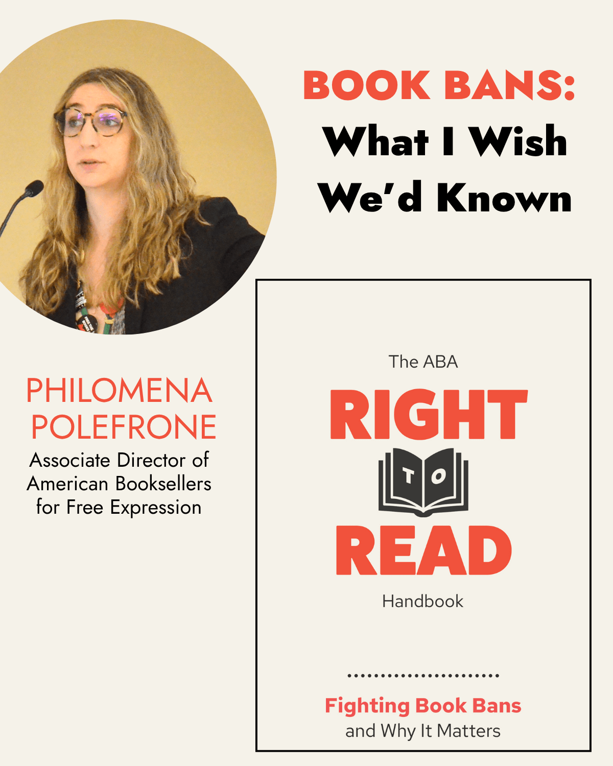 Five Lessons about Book Censorship by Philomena Polefrone