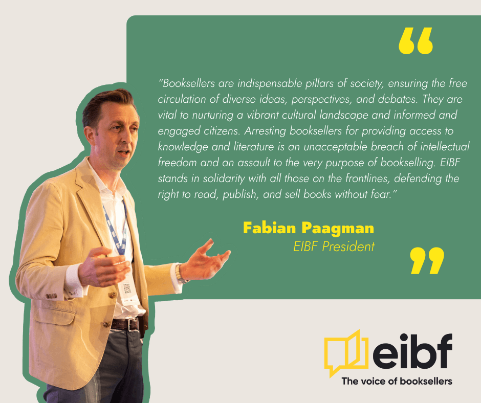 EIBF President Fabian Paagman