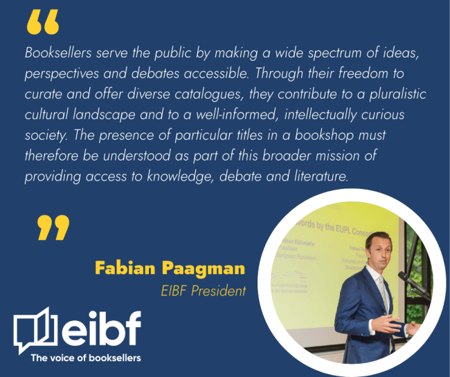 Statement by EIBF President